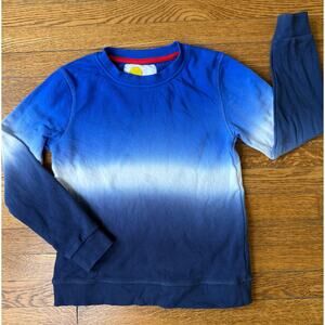 Mini Boden Boys' Blue Ombre Sweatshirt Size 8-9